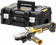Угловая шлифмашина DeWalt DCG405FNT (без АКБ, кейс)