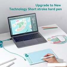 Графический планшет Parblo Intangbo X7 (черный)