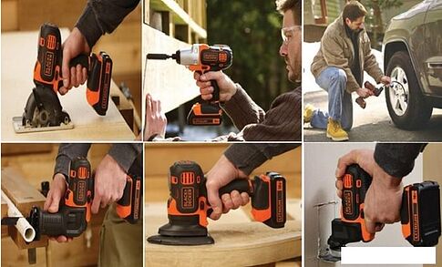 Дрель-шуруповерт Black & Decker MT218K
