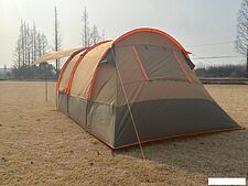 Кемпинговая палатка LanYu 1125 (коричневый/желтовато-коричневый/оранжевый)