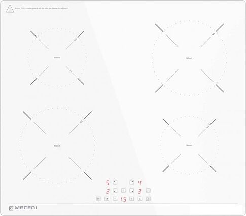 Варочная панель Meferi MIH604WH Power