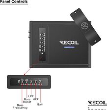 Автомобильный усилитель Recoil DII1000.1 Автомобильный усилитель Recoil DII1000.1