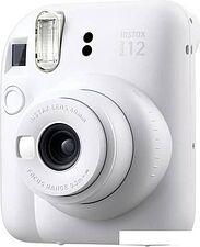 Фотоаппарат Fujifilm Instax Mini 12 (белый) + розовый чехол Sundays с ремнем Фотоаппарат Fujifilm Instax Mini 12 (белый) + розовый чехол Sundays с ремнем