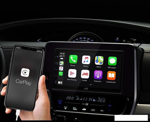 USB-магнитола JVC KW-M560BT