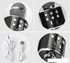 Микрофон Wster WS-858 (черный)