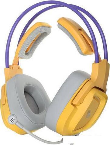 Наушники A4Tech Bloody G575 (желтый/фиолетовый)