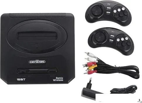 Игровая приставка Retro Genesis Remix Wireless 8+16 Bit (2 геймпада, 600 игр)