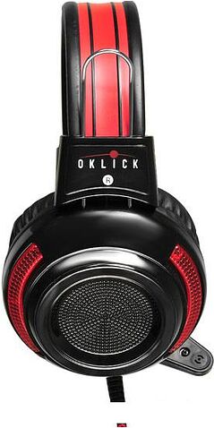 Наушники с микрофоном Oklick HS-G300 Armageddon (черный/красный)