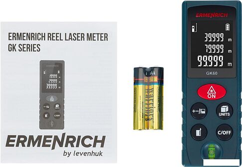 Лазерный дальномер Ermenrich Reel GK60 83080