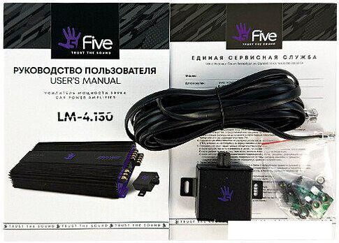Автомобильный усилитель Five LM-4.130