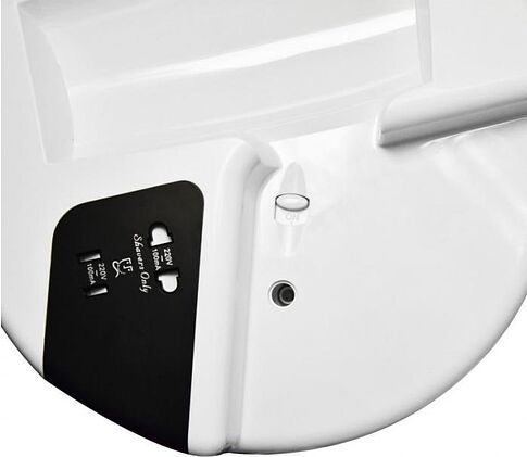 Сушилка для волос Puff 1202B (белый, с доп. розеткой)