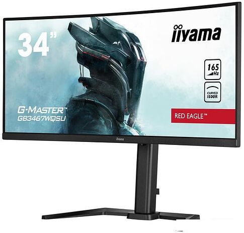 Игровой монитор Iiyama G-Master Red Eagle GB3467WQSU-B5
