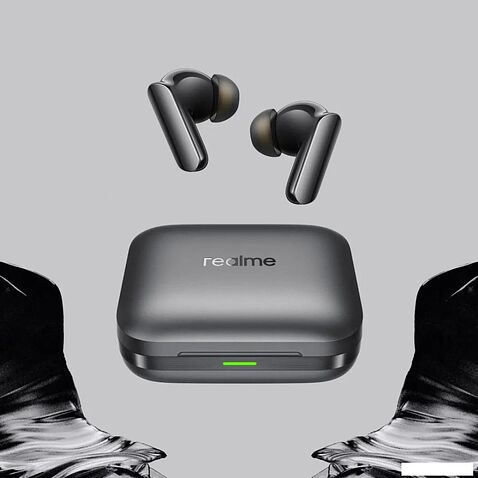 Наушники Realme Buds Air 7 Pro (темно-серый)