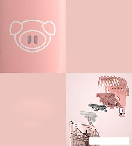 Машинка для стрижки волос Enchen YOYO (розовый)