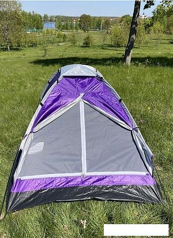 Треккинговая палатка Calviano Acamper Domepack 2 (фиолетовый)