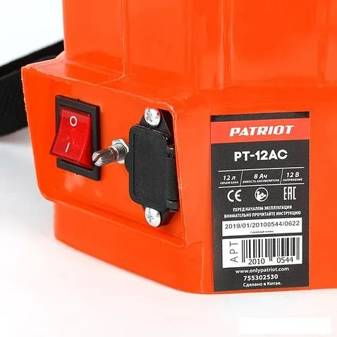 Аккумуляторный опрыскиватель Patriot PT-12AC
