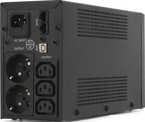 Источник бесперебойного питания CrownMicro CMU-SP650 Combo USB