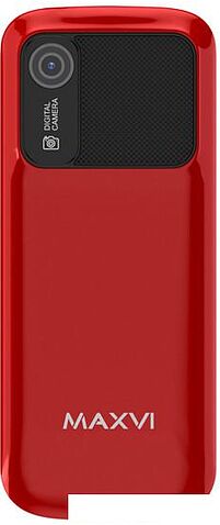Кнопочный телефон Maxvi P30 (красный)