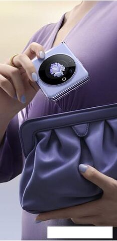 Смартфон Tecno Phantom V Flip 8GB/256GB (сиреневый)