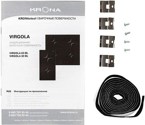 Варочная панель Krona Virgola 30 BL