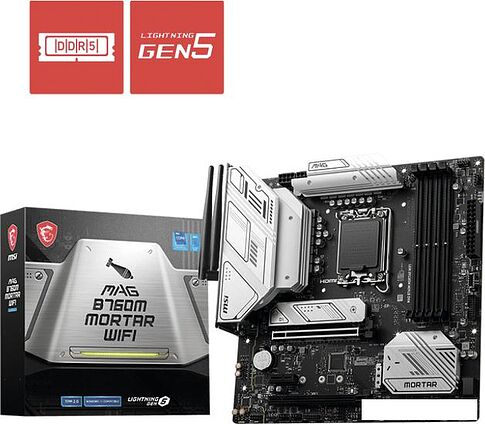 Материнская плата MSI MAG B760M Mortar WiFi