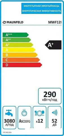 Посудомоечная машина MAUNFELD MWF12I