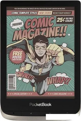 Электронная книга PocketBook 633 Color