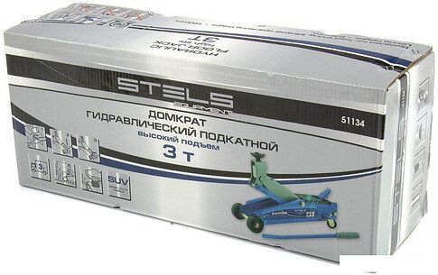 Подкатной домкрат Stels 51134 3т