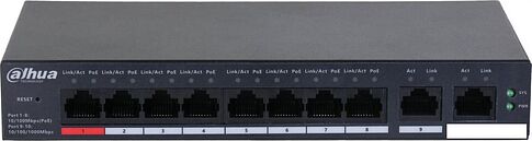 Управляемый коммутатор 2-го уровня Dahua CS4010-8ET-110