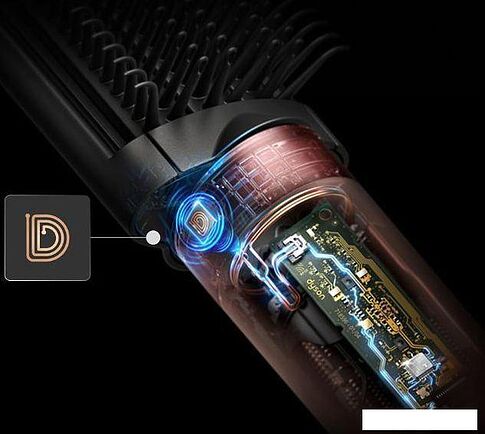 Фен-стайлер Dyson Airwrap Co-anda2x HS09 (с переходником на евровилку, янтарный шелк)