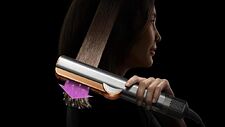Выпрямитель Dyson Airstrait (с переходником на евровилку, керамический абрикосовый/топаз)
