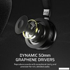 Наушники Corsair Virtuoso Max Wireless (черный)