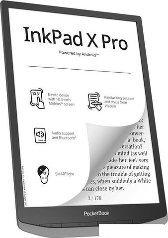 Электронная книга PocketBook InkPad X Pro (серый)