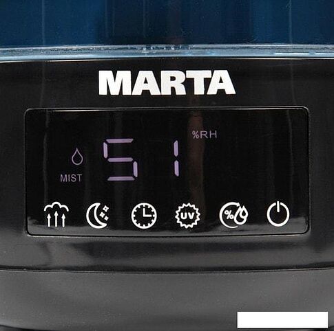 Увлажнитель воздуха Marta MT-2696 (черный жемчуг)