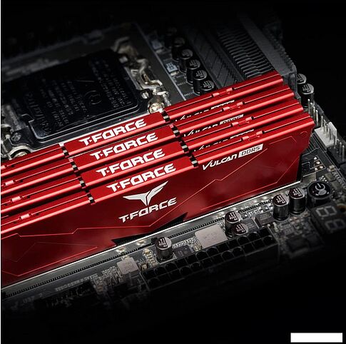 Оперативная память Team T-Force Vulcan 2x32ГБ DDR5 5600 МГц FLRD564G5600HC36BDC01