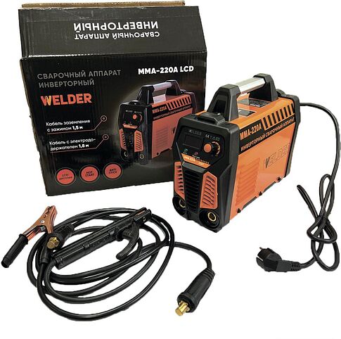 Сварочный инвертор Welder MMA-220 LCD