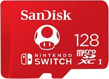 Карта памяти SanDisk For Nintendo Switch microSDXC SDSQXAO-128G-GN3ZN 128GB Карта памяти SanDisk For Nintendo Switch microSDXC SDSQXAO-128G-GN3ZN 128GB