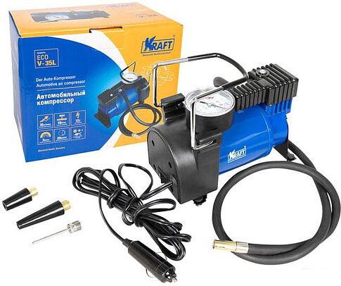 Автомобильный компрессор Kraft ECO V-35L