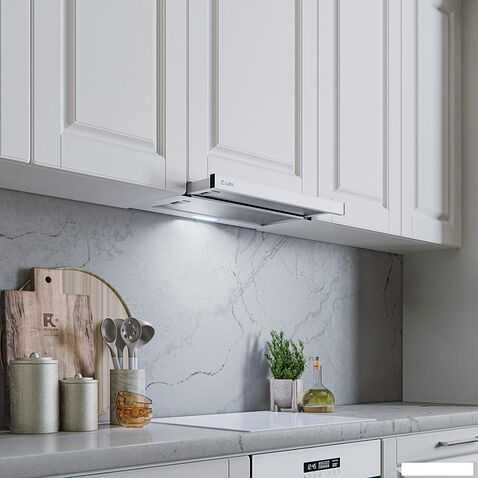 Кухонная вытяжка LEX Hide 500 (белый)