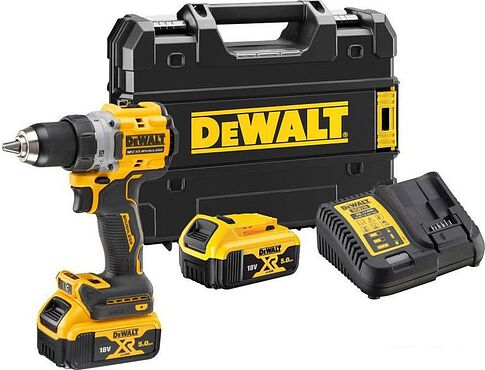 Дрель-шуруповерт DeWalt DCD800P2T (с 2-мя АКБ, кейс)