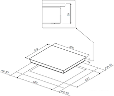 Варочная панель Graude GS 60.3 W