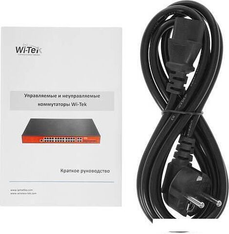 Управляемый коммутатор 2-го уровня Wi-Tek WI-PMS328GF