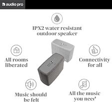 Беспроводная аудиосистема Audio Pro A15 (темно-серый)
