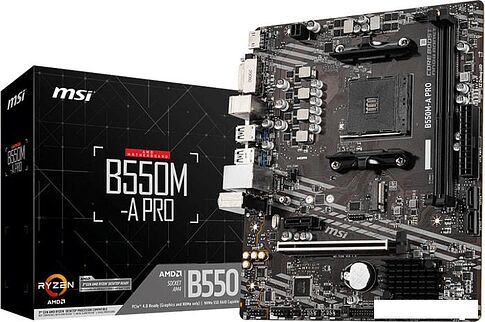 Материнская плата MSI B550M-A Pro