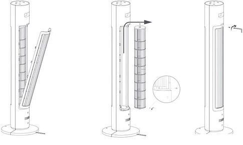 Колонный вентилятор Xiaomi Smart Tower Fan EU BHR5956EU (международная версия)
