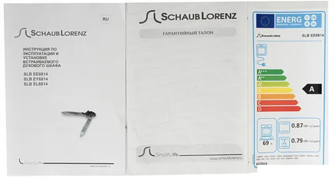 Электрический духовой шкаф Schaub Lorenz SLB EE6814