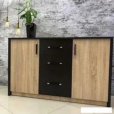 Комод Империал Эшли 136 (венге-дуб сонома)