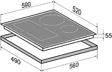 Варочная панель Zigmund & Shtain CI 34.6 B