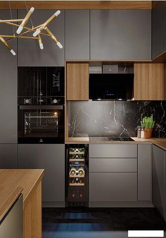 Винный шкаф LEX LWD3017BL Dual Zone