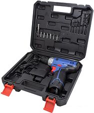Дрель-шуруповерт RockForce BT-CD11-A1 12V (с 2-мя АКБ, кейс, набор оснастки) Дрель-шуруповерт RockForce BT-CD11-A1 12V (с 2-мя АКБ, кейс, набор оснастки)
